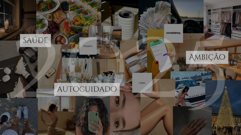 🌟 Reflexões Essenciais Antes de Montar Seu Vision Board 🌟