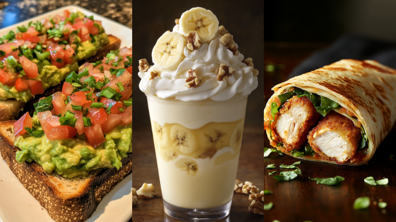 Lanches Saudáveis e Rápidos Para Quem Tem a Rotina Corrida!